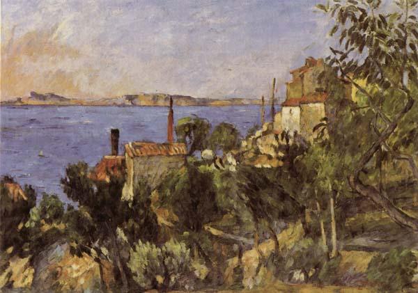 Paul Cezanne The Sea at L Estaque